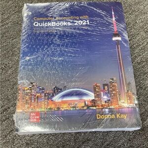 Computer Accounting With QuickBooks 2021 by Donna Kay -Loose leaf binder format